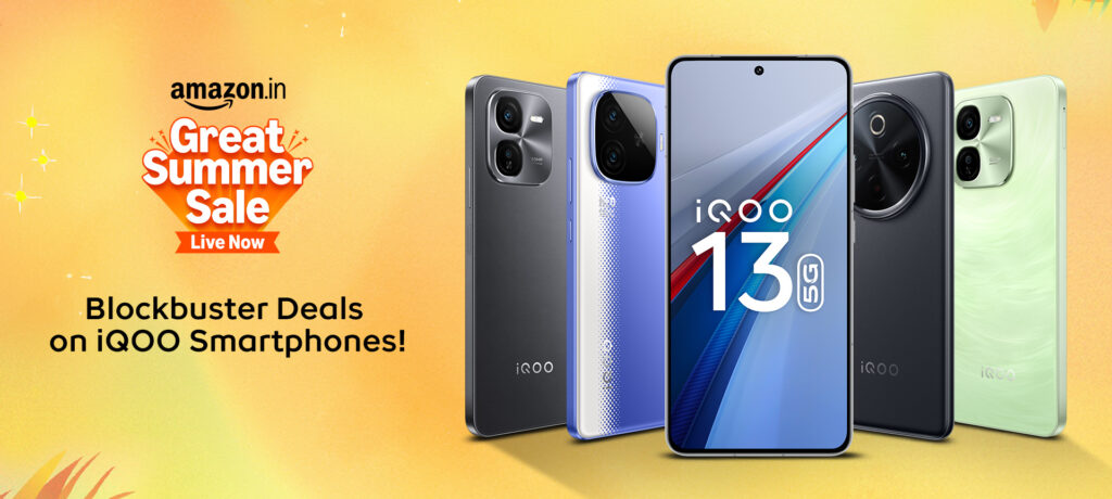 iQOO Unveils Exclusive Deals at Amazon Great Summer Sale 2025