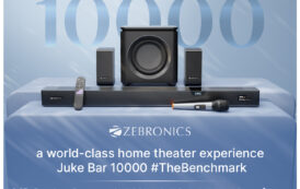 Zebronics brings in 1100Watt RMS soundbar with Dolby Atmos and DTX’s technology